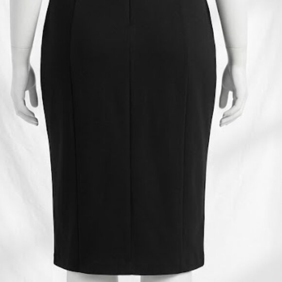 NWOT Torrid Bodycon Midi Dress Women Size Black Cupro Studio Chic 3X - Picture 9 of 16